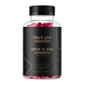 Black Girl Vitamins once a day vitamins dietary supplement, orange, cherry & strawberry flavored, 60 gummies