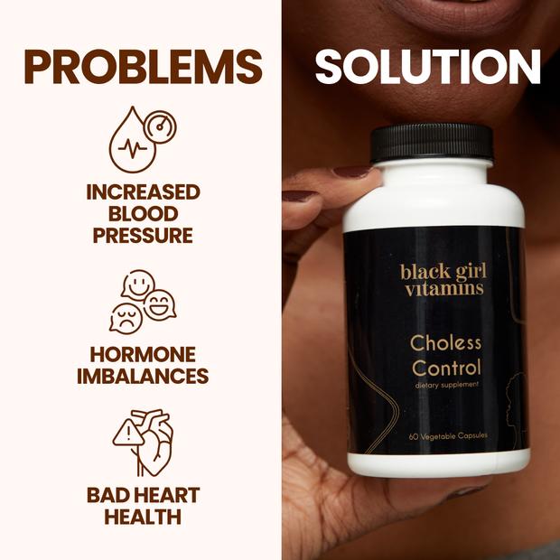 Choless Black Girl Vitamins | Choless Control | Vegan-Friendly